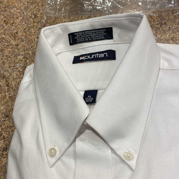 NWT Puritan Long Sleeve Oxford XL Neck 17-17 1/2 L/S 34/35 Button Down - Picture 6 of 13